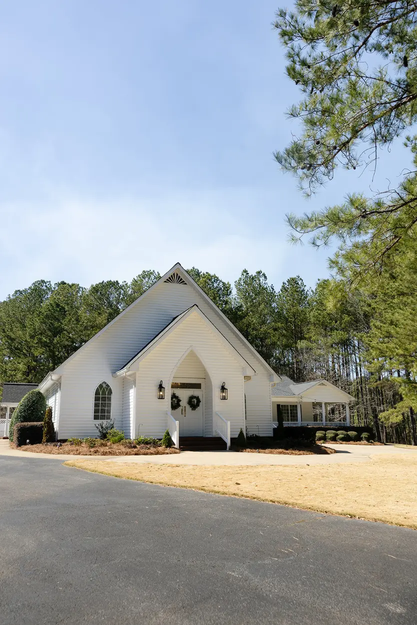 evergreen wedding venue chapel